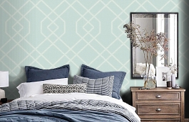 Обои 15718 фото в интерьере спальни превью