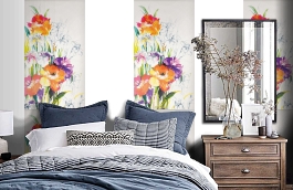 Обои AG91500M фото в интерьере спальни превью