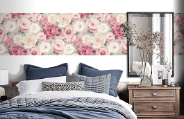 Обои JB11107Fl фото в интерьере спальни превью