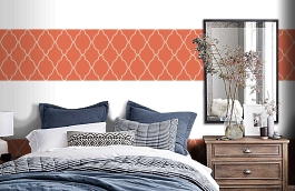 Обои JB11301Fl фото в интерьере спальни превью