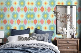 Обои F95729 фото в интерьере спальни превью