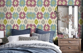 Обои F95731 фото в интерьере спальни превью