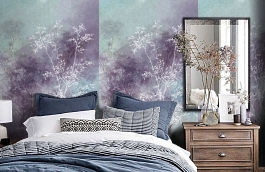 Обои IWB00461 фото в интерьере спальни превью