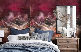 Обои LW40401M фото в интерьере спальни превью