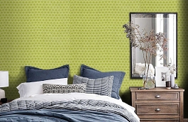 Обои W72777 фото в интерьере спальни превью