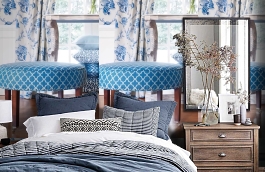 Обои W74350 фото в интерьере спальни превью