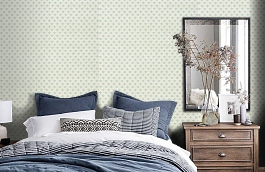 Обои W98676 фото в интерьере спальни превью