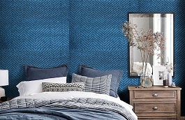 Обои W99211 фото в интерьере спальни превью