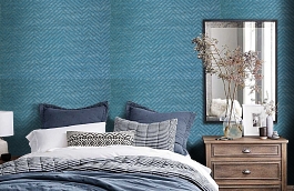 Обои W99212 фото в интерьере спальни превью