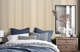 Обои KTE01005 фото в интерьере спальни превью