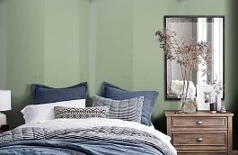 Обои SF1017 фото в интерьере спальни превью