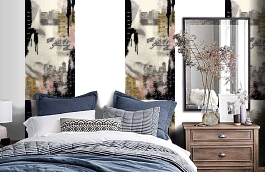 Обои SL 4 803 1630 260*139,5 фото в интерьере спальни превью