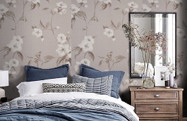 Обои INF 24889108 фото в интерьере спальни превью