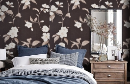 Обои INF 24889502 фото в интерьере спальни превью