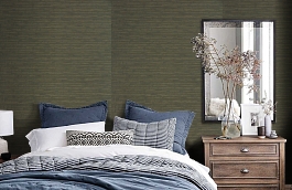 Обои TM3664 фото в интерьере спальни превью