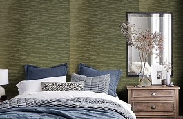 Обои TM4534 фото в интерьере спальни превью