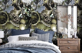 Обои 843552 фото в интерьере спальни превью