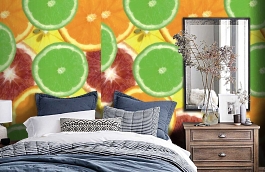 Обои 891355 фото в интерьере спальни превью