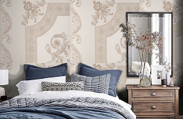 Обои 9240-M1 фото в интерьере спальни превью