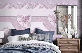 Обои 9240-R1 фото в интерьере спальни превью