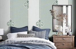 Обои 9260-V1 фото в интерьере спальни превью