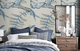 Обои F75.0003.A03 JUNGLE.39468 фото в интерьере спальни превью