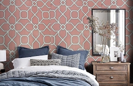 Обои F75.0003.A08 JUNGLE.39468 фото в интерьере спальни превью