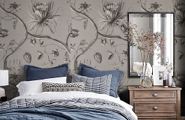 Обои 312621 фото в интерьере спальни превью