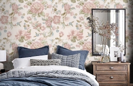 Обои 220460 фото в интерьере спальни превью