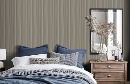 Обои MAN01881B фото в интерьере спальни превью