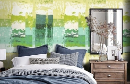 Обои SPR 24536102 фото в интерьере спальни превью