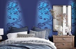 Обои 838305 фото в интерьере спальни превью