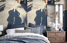 Обои 846607 фото в интерьере спальни превью