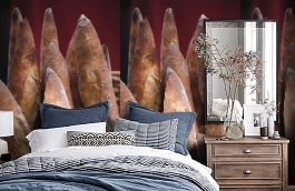 Обои 848410 фото в интерьере спальни превью