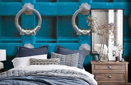 Обои 846706 фото в интерьере спальни превью