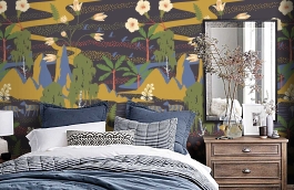 Обои 1481 фото в интерьере спальни превью