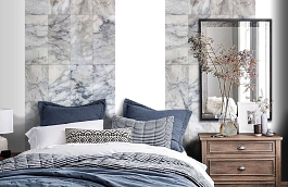 Обои MD902003 фото в интерьере спальни превью