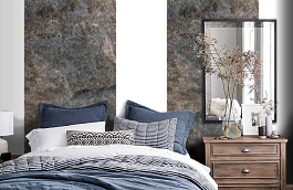 Обои MD902007 фото в интерьере спальни превью