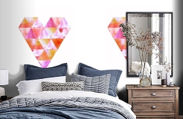 Обои MD902023 фото в интерьере спальни превью