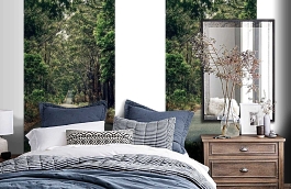 Обои MD902025 фото в интерьере спальни превью