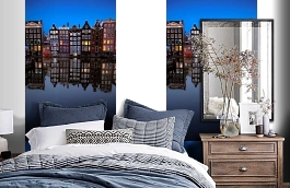 Обои MD902032 фото в интерьере спальни превью