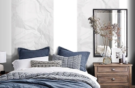 Обои MD902036 фото в интерьере спальни превью