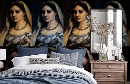 Обои 2209 фото в интерьере спальни превью