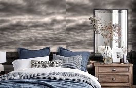 Обои P020201-4 фото в интерьере спальни превью