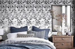 Обои P032303-4 фото в интерьере спальни превью