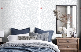 Обои P110601-4 фото в интерьере спальни превью