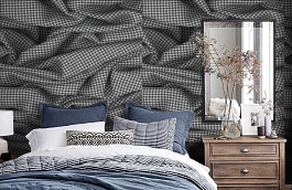 Обои P140103-4 фото в интерьере спальни превью