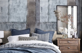 Обои P150101-4 фото в интерьере спальни превью