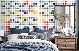 Обои P152401-4 фото в интерьере спальни превью