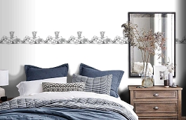 Обои P162001-4 фото в интерьере спальни превью